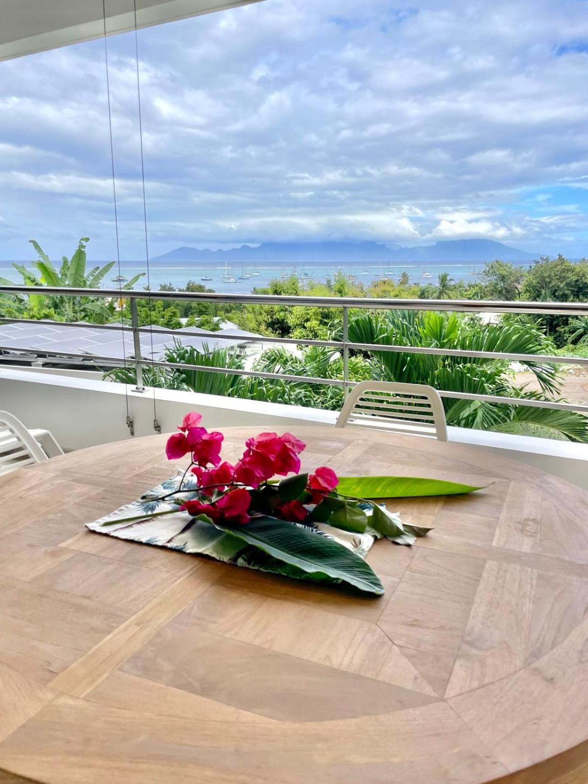 Manuia Luxury Apartment - Tahiti Punaauia -Wi-Fi Netflix Pool & Gym Exteriör bild