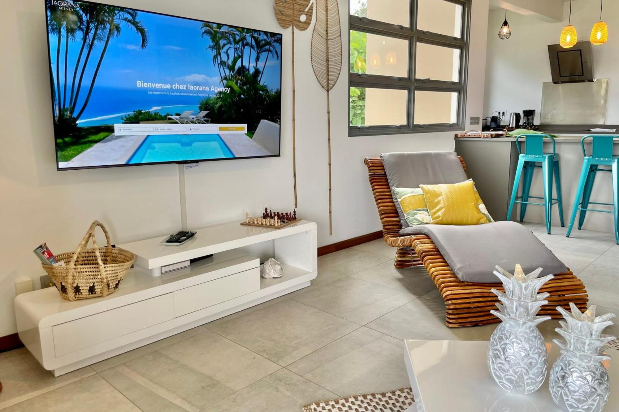 Manuia Luxury Apartment - Tahiti Punaauia -Wi-Fi Netflix Pool & Gym Exteriör bild