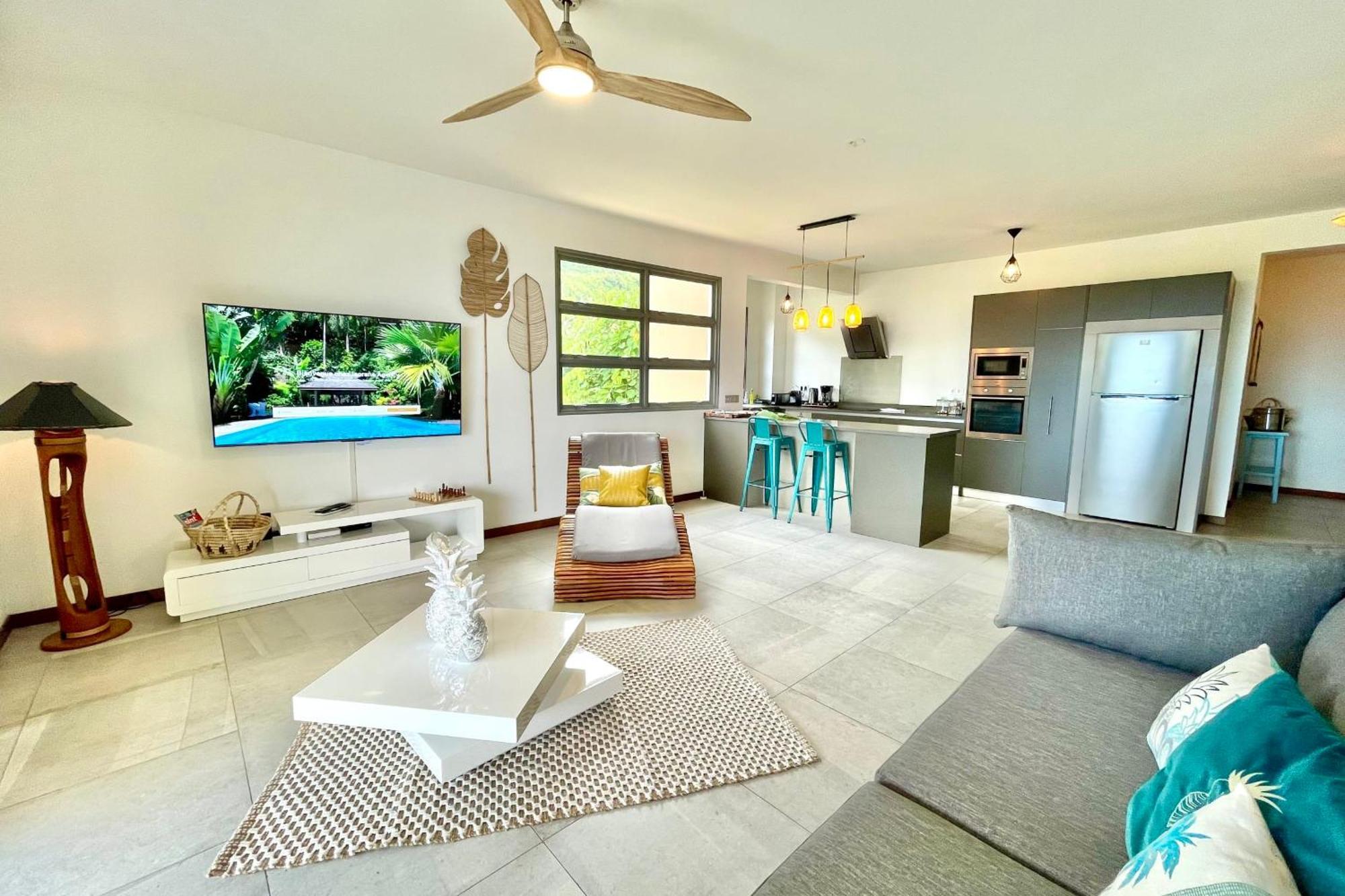 Manuia Luxury Apartment - Tahiti Punaauia -Wi-Fi Netflix Pool & Gym Exteriör bild
