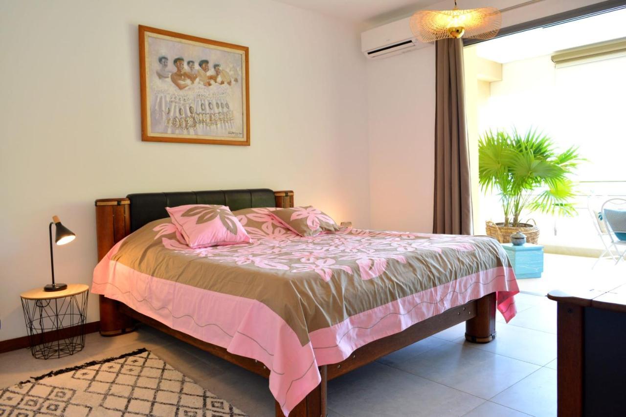 Manuia Luxury Apartment - Tahiti Punaauia -Wi-Fi Netflix Pool & Gym Exteriör bild