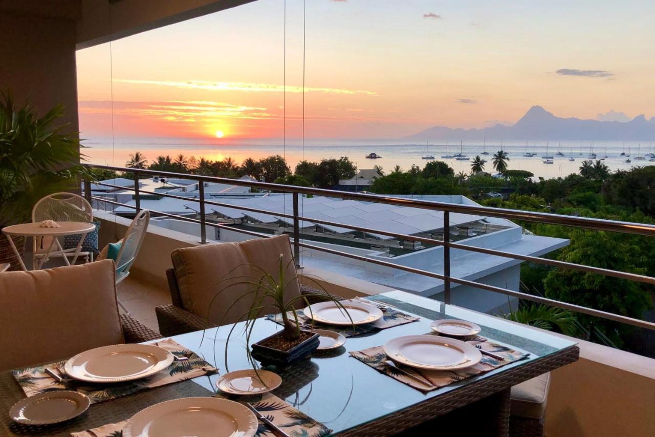 Manuia Luxury Apartment - Tahiti Punaauia -Wi-Fi Netflix Pool & Gym Exteriör bild